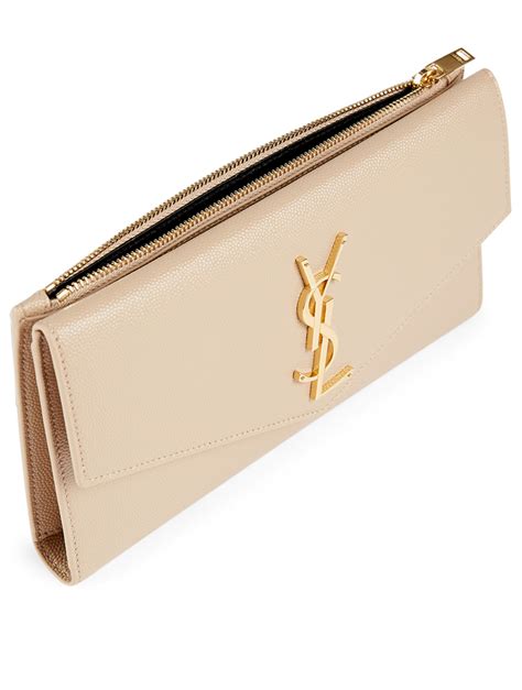 ysl uptown large wallet|ysl monogram wallet.